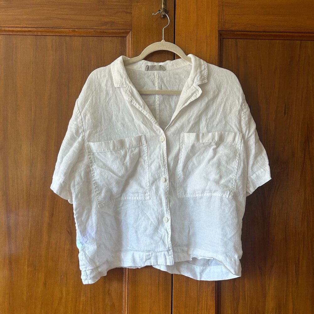 Everlane Linen Workwear Shirt Size L